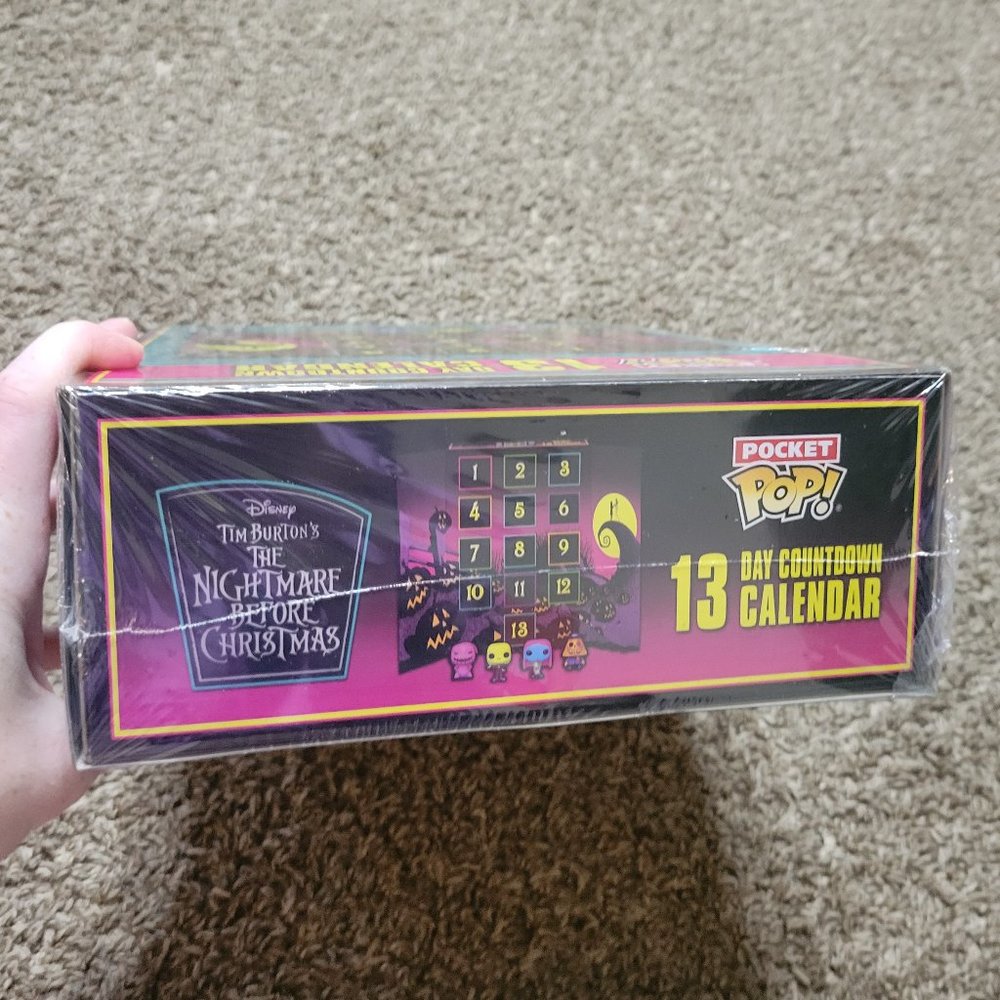 Funko Nightmare Before Christmas Halloween Countdown 13 Figures Pocket POP NEW - Picture 8 of 8